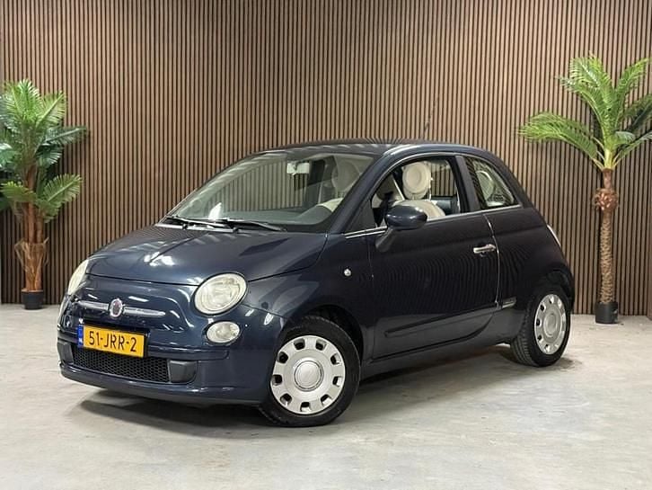 Blauw Occasion 2009 Fiat 500 Pop Hatchback | € 2.999 (Goede deal) - Afbeelding 1/4