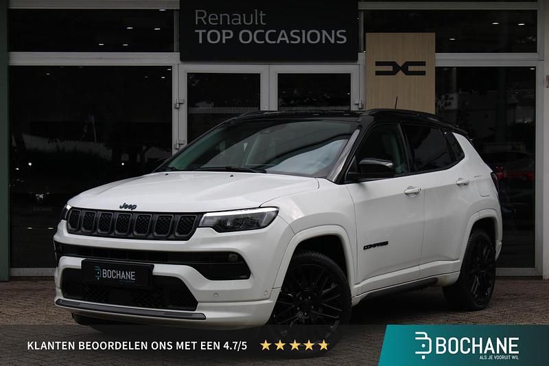 Wit Gebruikt 2022 Jeep Compass SUV | € 28.745 - Afbeelding 1/4