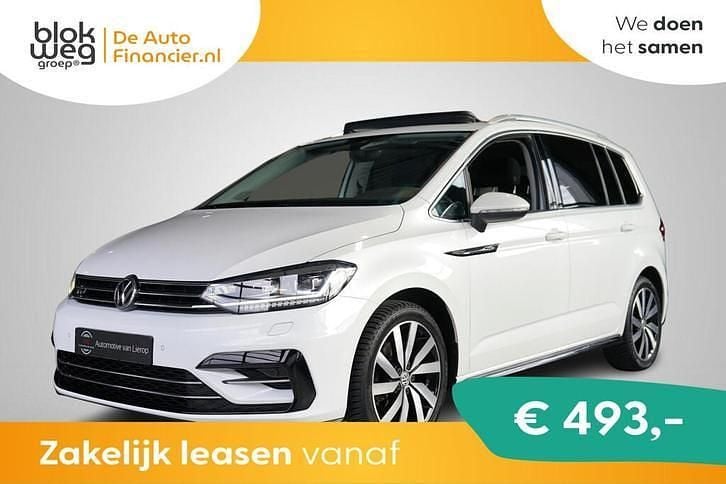 Wit Gebruikt 2021 VW Touran Highline MPV | € 28.995 (Eerlijke prijs) - Afbeelding 1/3