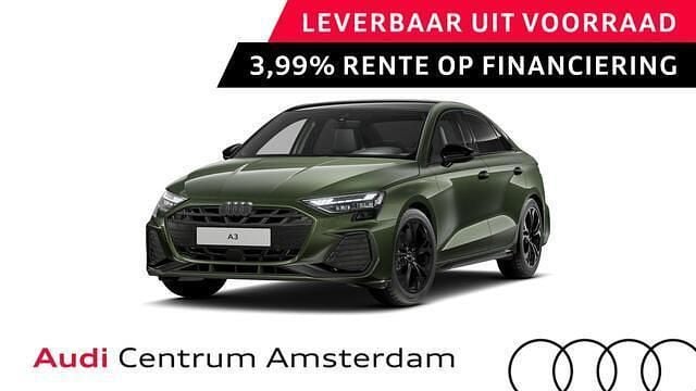 Groen Nieuw 2025 Audi A3 S-Line Sedan | € 47.490 (Duur) - Afbeelding 1/4