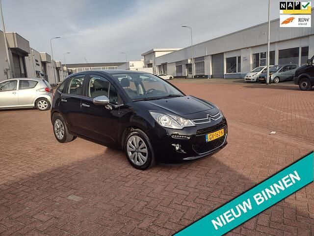Zwart Gebruikt 2015 Citroën C3 PureTech Hatchback | € 6.499 (Eerlijke prijs) - Afbeelding 1/4