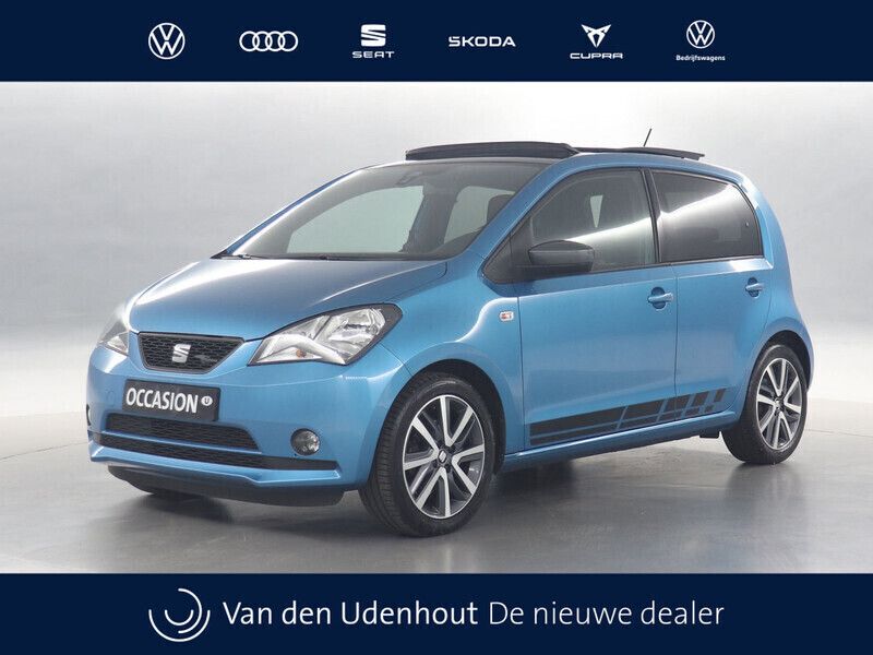 Blauw, metallic lak Gebruikt 2017 Seat Mii CONNECT Hatchback | € 10.990 (Duur) - Afbeelding 1/4