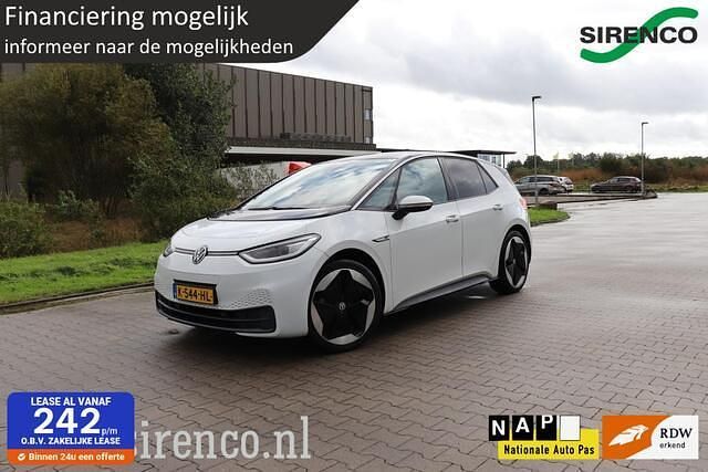 Wit Gebruikt 2020 VW ID.3 Hatchback | € 14.949 - Afbeelding 1/4