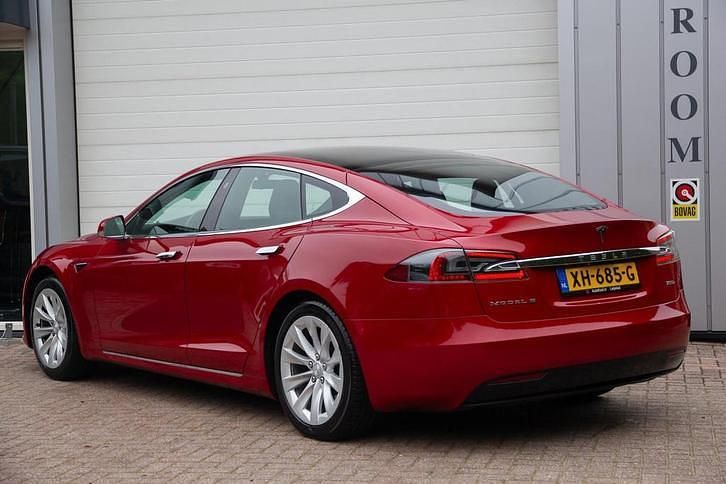 Occasion Tesla Model S 350 kW (476 PK) 2018 Rood (parellak) Hatchback