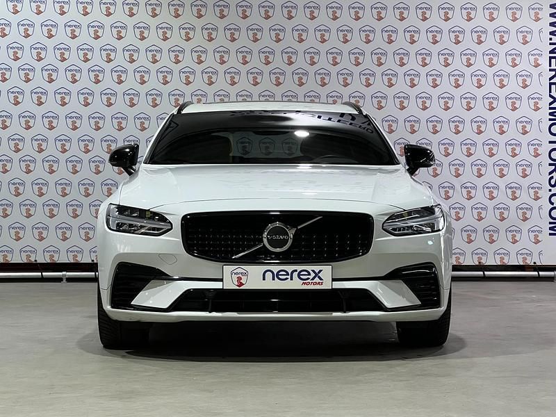 Occasion Volvo V90 R-Design 395 PK (290 kW) 2020 Wit Stationwagen