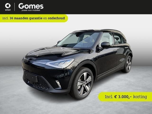 Zwart Nieuw 2025 Smart #1 Edition #1 SUV | € 39.070 (Iets duurder) - Afbeelding 1/4