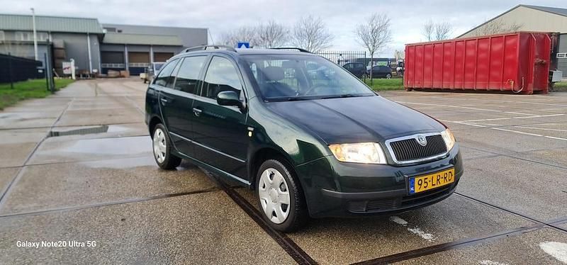 Occasion Skoda Fabia 2003 Groen (metallic) Stationwagen