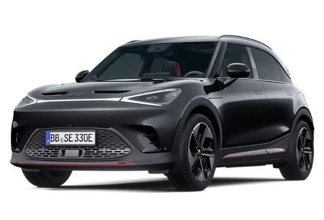 Nieuw Smart #1 Brabus 314 kW (428 PK) 2025 Zwart SUV