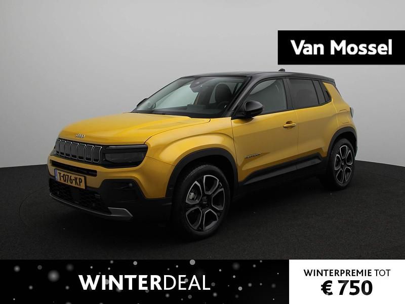 Geel Occasion 2023 Jeep Avenger EV Summit SUV | € 31.900 - Afbeelding 1/4
