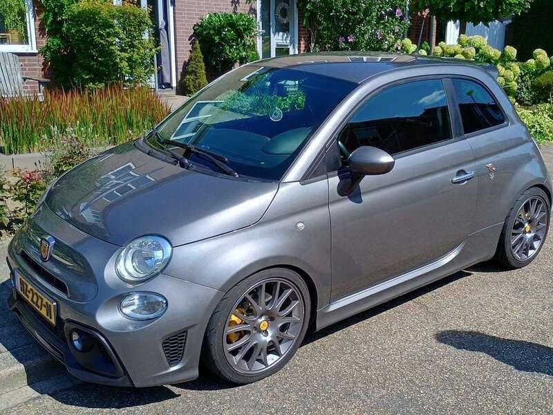 Grijs Gebruikt 2016 Fiat 500 Abarth Hatchback | € 12.000 (Super prijs) - Afbeelding 1/4