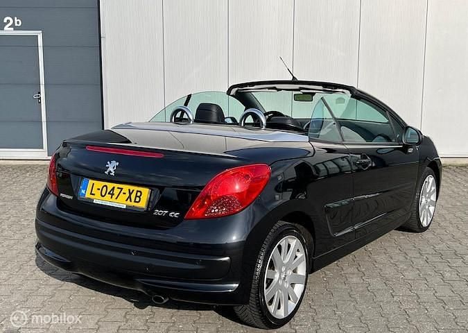Occasion Peugeot 207 CC 2008 Zwart (metallic) Cabriolet