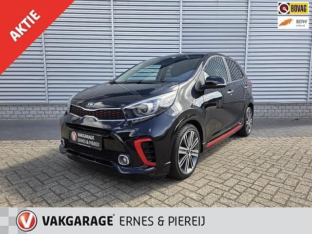 Zwart Gebruikt 2019 Kia Picanto GT-Line Hatchback | € 10.995 (Eerlijke prijs) - Afbeelding 1/4