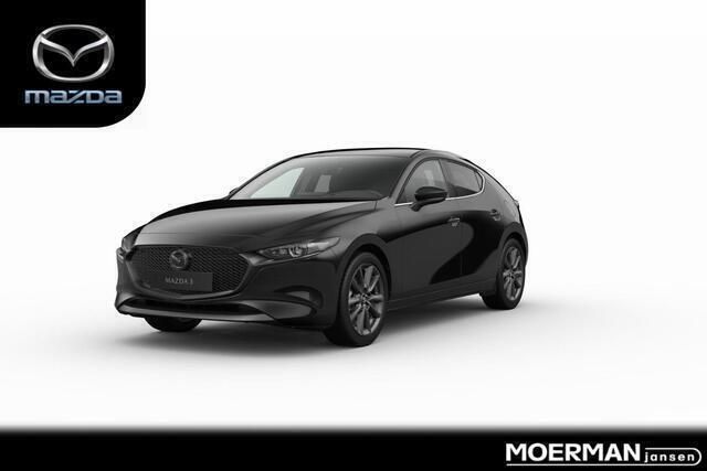 Zwart Gebruikt 2023 Mazda 3 Comfort Hatchback | € 40.690 - Afbeelding 1/4