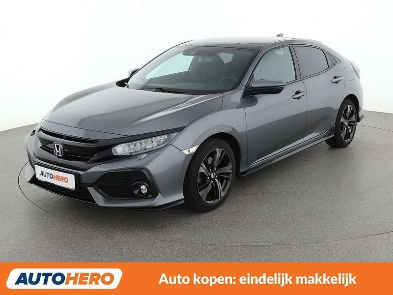 Grijs Occasion 2019 Honda Civic Sport Plus Hatchback | € 21.549 (Eerlijke prijs) - Afbeelding 1/3