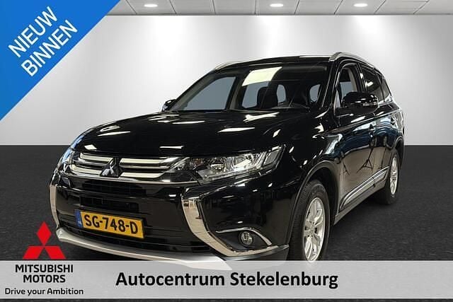 Zwart Gebruikt 2018 Mitsubishi Outlander Edition SUV | € 18.945 (Goede deal) - Afbeelding 1/4