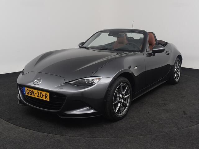 Machine grey (grijs metallic) Gebruikt 2024 Mazda MX5 Kazari Cabriolet | € 34.950 (Goede deal) - Afbeelding 1/4