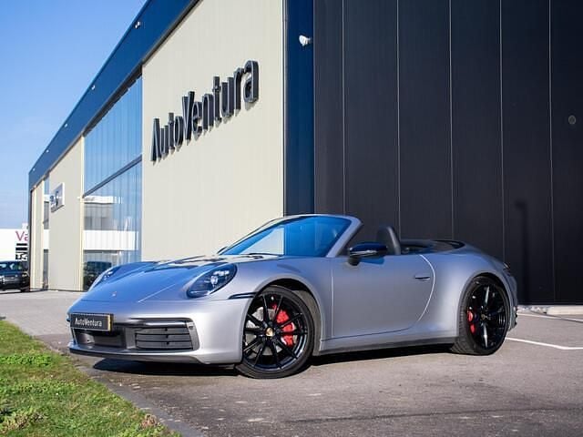 Occasion Porsche 911 Carrera Cabriolet 385 PK (283 kW) 2022 Grijs (metallic) Cabriolet