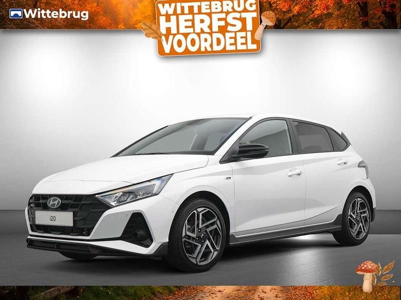 Wit Nieuw 2025 Hyundai i20 N Line Hatchback | € 29.925 (Eerlijke prijs) - Afbeelding 1/3