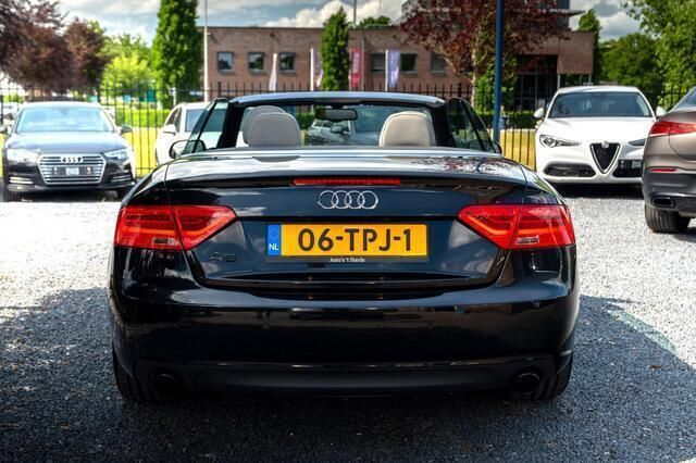 Occasion Audi A5 Cabriolet Proline 211 PK (155 kW) 2012 Zwart, metallic lak Cabriolet