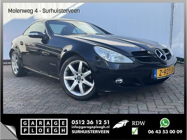 Zwart Gebruikt 2004 Mercedes SLK200 Cabriolet | € 9.700 (Eerlijke prijs) - Afbeelding 1/4