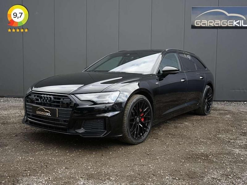 Zwart Gebruikt 2019 Audi A6 Design Stationwagen | € 33.395 (Goede deal) - Afbeelding 1/4