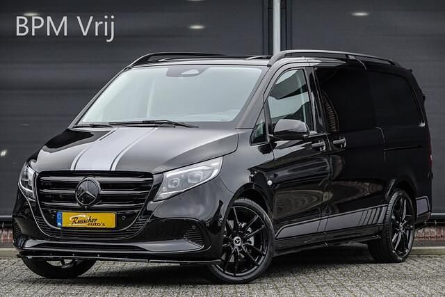 Zwart Gebruikt 2024 Mercedes Vito Van | € 69.950 - Afbeelding 1/4