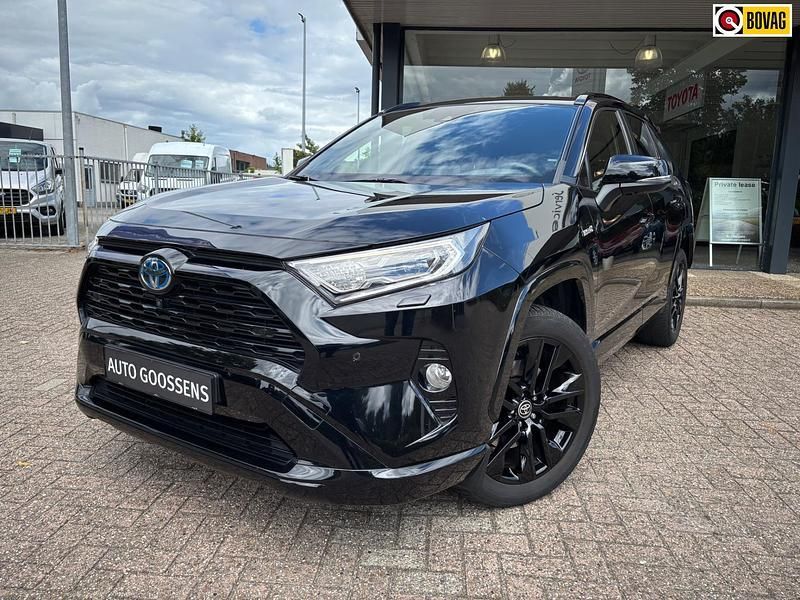 Zwart Gebruikt 2020 Toyota RAV4 Hybrid Edition SUV | € 36.450 (Eerlijke prijs) - Afbeelding 1/4