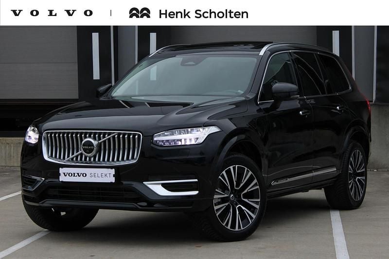 Zwart Gebruikt 2022 Volvo XC90 Plus SUV | € 59.950 (Goede deal) - Afbeelding 1/4