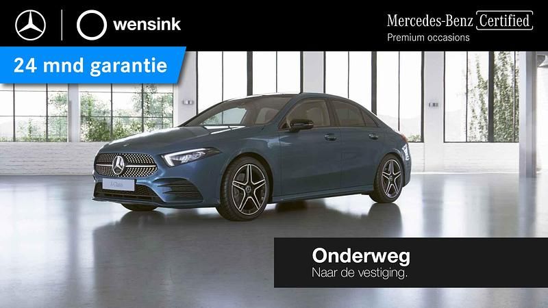 Blauw Gebruikt 2020 Mercedes A180 Business Sedan | € 27.350 (Eerlijke prijs) - Afbeelding 1/4