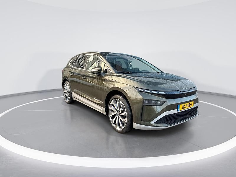 Groen Nieuw 2025 Skoda Enyaq iV Business Line SUV | € 54.990 (Duur) - Afbeelding 1/4