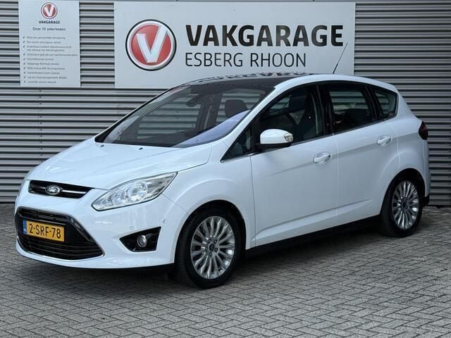 Wit Gebruikt 2013 Ford C-MAX Titanium MPV | € 9.950 (Goede deal) - Afbeelding 1/4