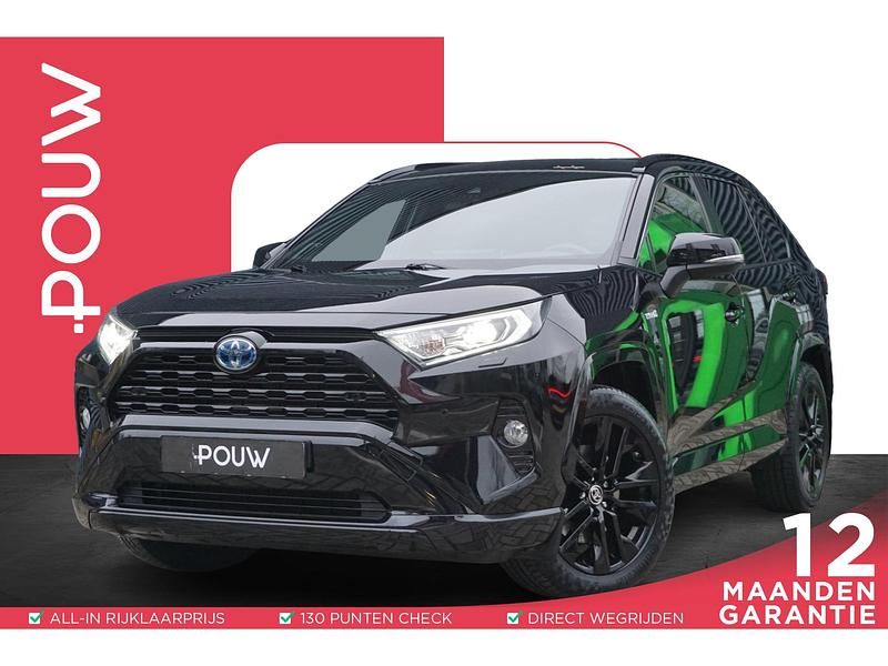 Zwart Occasion 2021 Toyota RAV4 Style SUV | € 30.900 (Super prijs) - Afbeelding 1/4