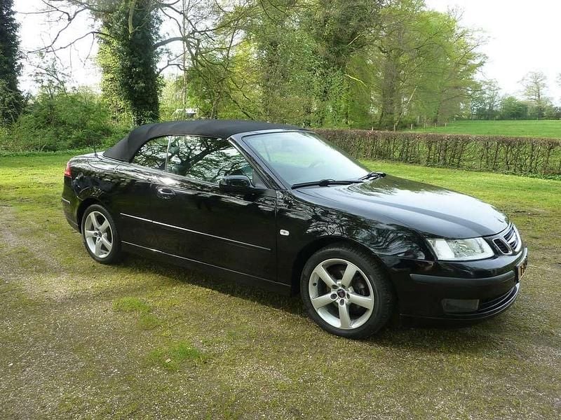 Zwart Gebruikt 2007 Saab 9-3 Cabriolet Vector Cabriolet | € 10.900 (Goede deal) - Afbeelding 1/4