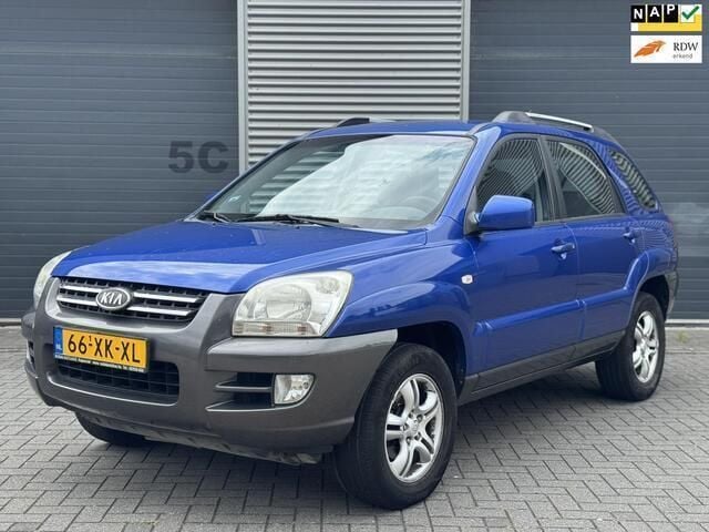 Blauw Gebruikt 2007 Kia Sportage Comfort SUV | € 1.950 (Eerlijke prijs) - Afbeelding 1/4