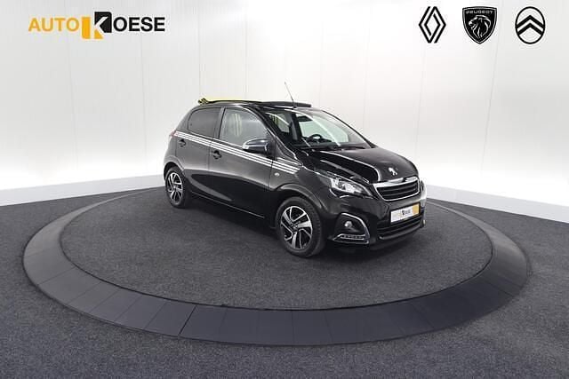 Zwart Gebruikt 2020 Peugeot 108 Collection Hatchback | € 12.400 (Eerlijke prijs) - Afbeelding 1/4