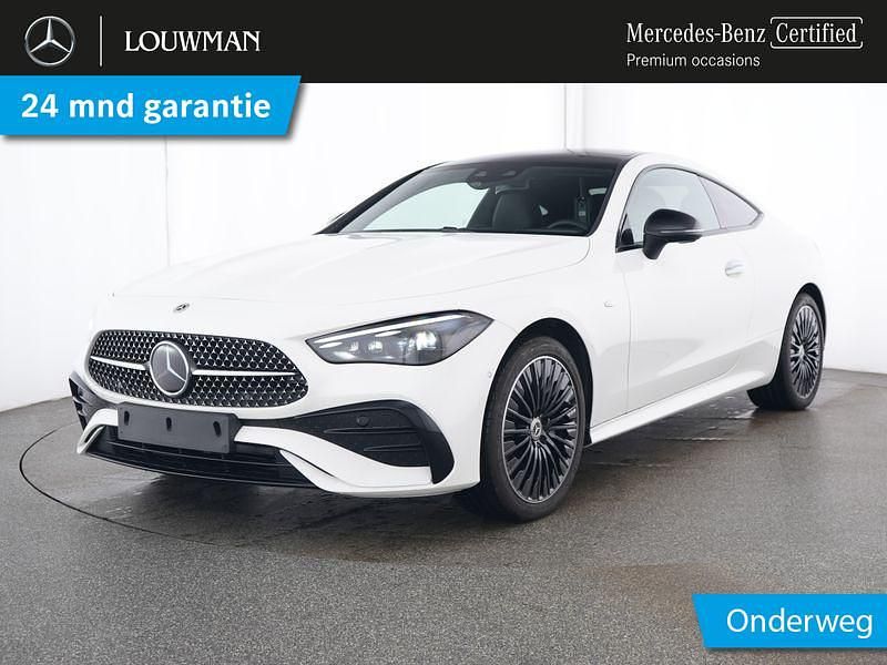 Wit Gebruikt 2025 Mercedes CLE300 AMG Coupé | € 64.750 (Eerlijke prijs) - Afbeelding 1/4