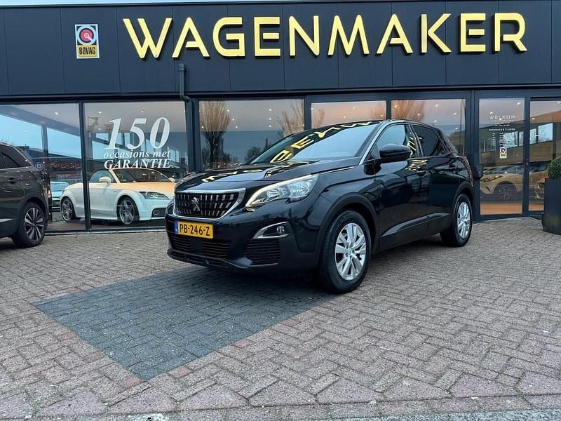 Grijs Occasion 2017 Peugeot 3008 GT-line SUV | € 12.950 (Eerlijke prijs) - Afbeelding 1/4