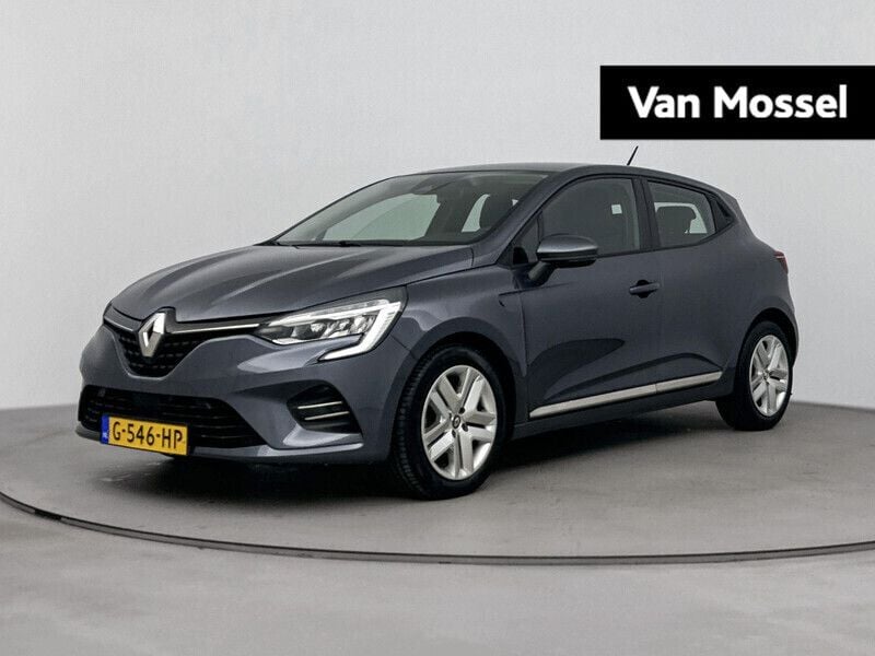 Grijs Gebruikt 2019 Renault Clio IV Zen Hatchback | € 12.735 (Eerlijke prijs) - Afbeelding 1/4
