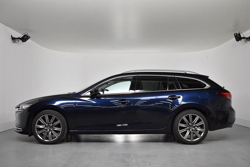 Occasion Mazda 6 Luxury 2019 Blauw Stationwagen