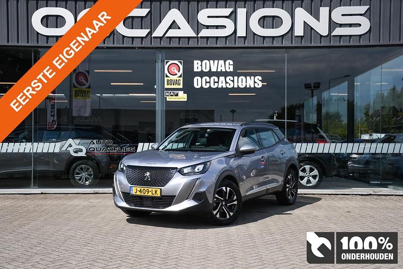 Grijs Gebruikt 2020 Peugeot 2008 Allure SUV | € 20.950 (Iets duurder) - Afbeelding 1/4