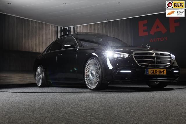 Zwart Gebruikt 2023 Mercedes S500 AMG line Sedan | € 134.950 - Afbeelding 1/4