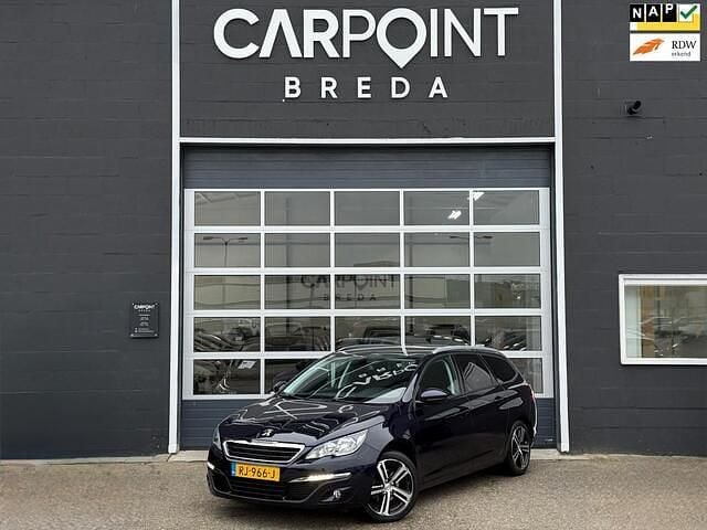 Blauw Gebruikt 2017 Peugeot 308 SW Stationwagen | € 7.245 (Super prijs) - Afbeelding 1/4