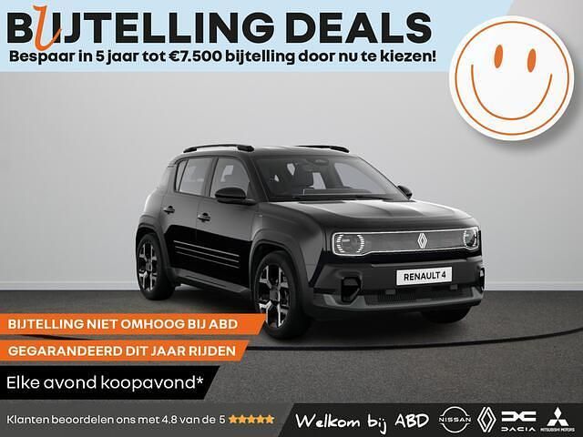 Zwart Nieuw 2025 Renault R4 Komfort SUV | € 35.190 (Eerlijke prijs) - Afbeelding 1/2
