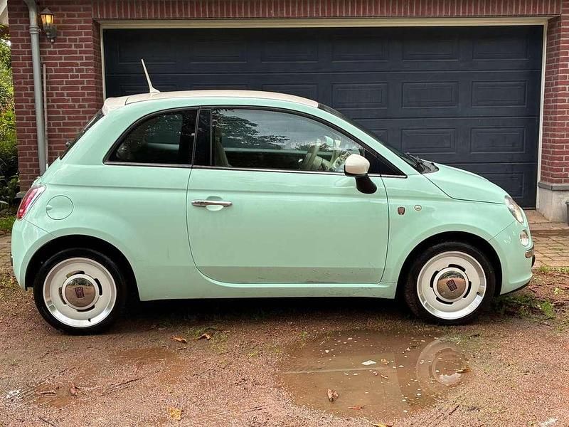 Groen Gebruikt 2015 Fiat 500 Hatchback | € 8.750 (Eerlijke prijs) - Afbeelding 1/4