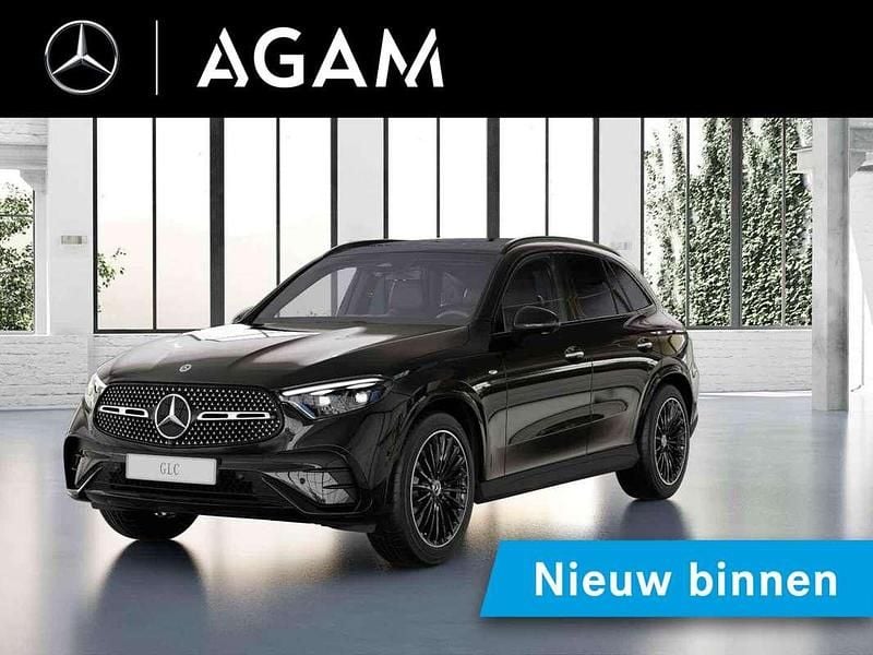 Zwart Nieuw 2025 Mercedes GLC300e Sport Edition SUV | € 84.350 (Eerlijke prijs) - Afbeelding 1/4