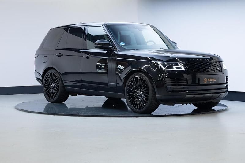 Zwart Gebruikt 2019 Land Rover Range Rover Autobiography SUV | € 62.945 - Afbeelding 1/4
