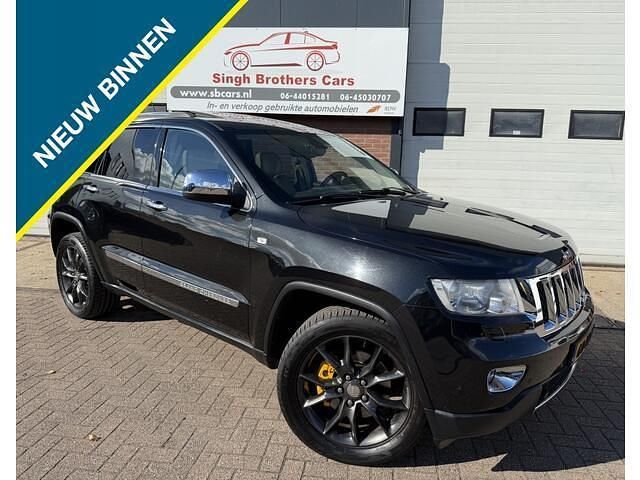 Zwart Gebruikt 2011 Jeep Grand Cherokee Overland SUV | € 12.999 - Afbeelding 1/4
