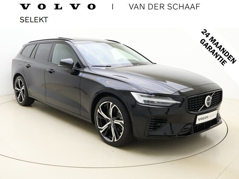 Zwart Gebruikt 2024 Volvo V60 Ultra Stationwagen | € 53.800 - Afbeelding 1/4