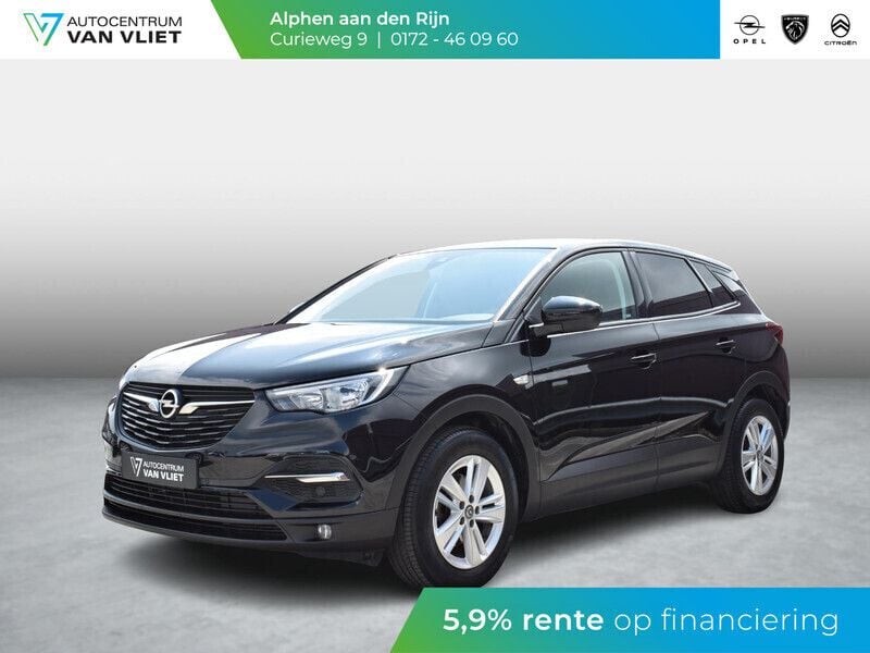 Zwart Gebruikt 2018 Opel Grandland X Edition SUV | € 16.444 (Eerlijke prijs) - Afbeelding 1/2