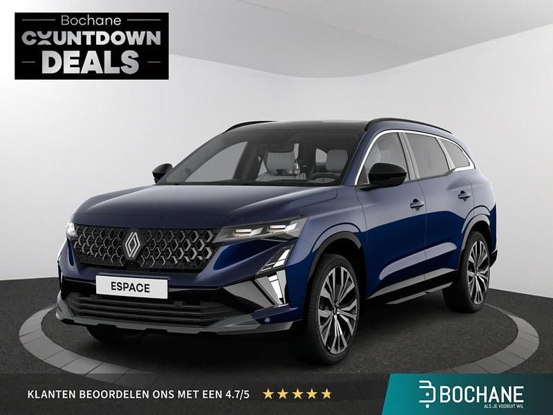 Bleu nocturne (blauw mica) Nieuw 2025 Renault Espace Iconic SUV | € 51.237 (Eerlijke prijs) - Afbeelding 1/4